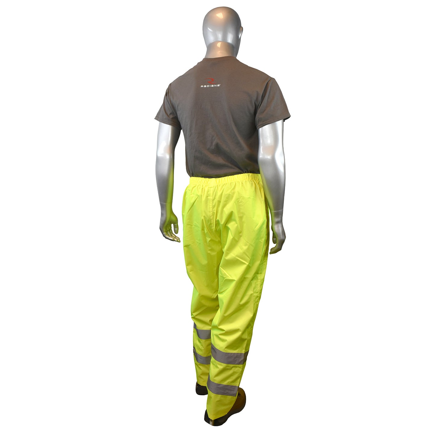 RW10-ES1Y Lightweight Rain Pants - Hi-Vis Green - Size 2X