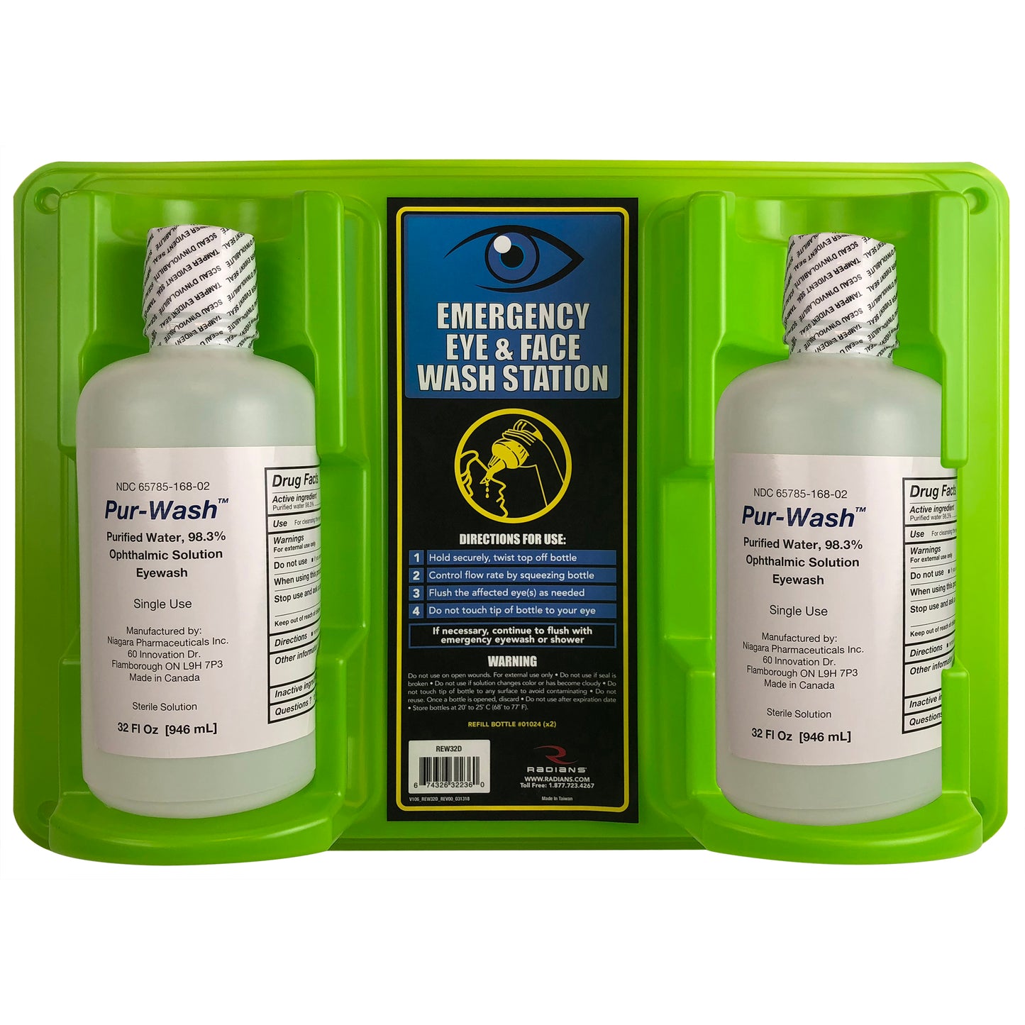 Eyewash Station - 16 oz Double