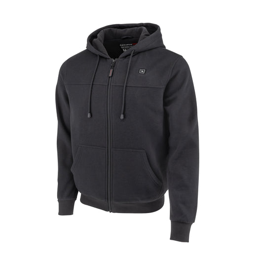 RHG-H300 Men's Heated Hoodie Kit with Battery - Gray - Size XL
