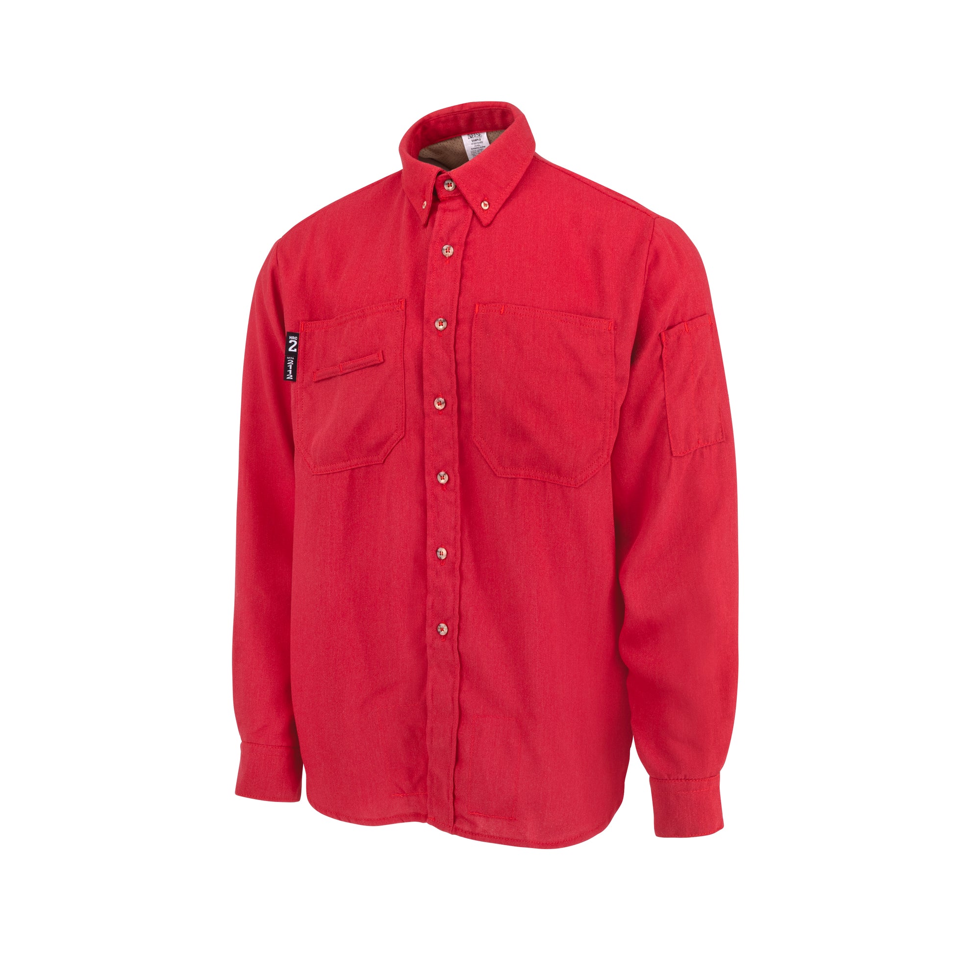 VTS5VSH Tecasafe® One 5.7 oz Vented FR Shirt - Red - Size XL