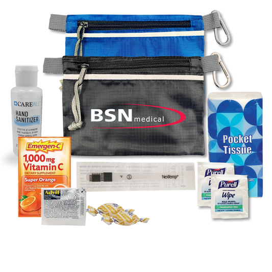 Black Under-The-Weather Safety And Wellness Kit