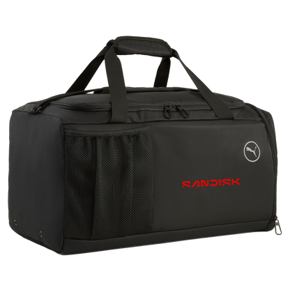 Black Puma Golf Icon Duffel Bag