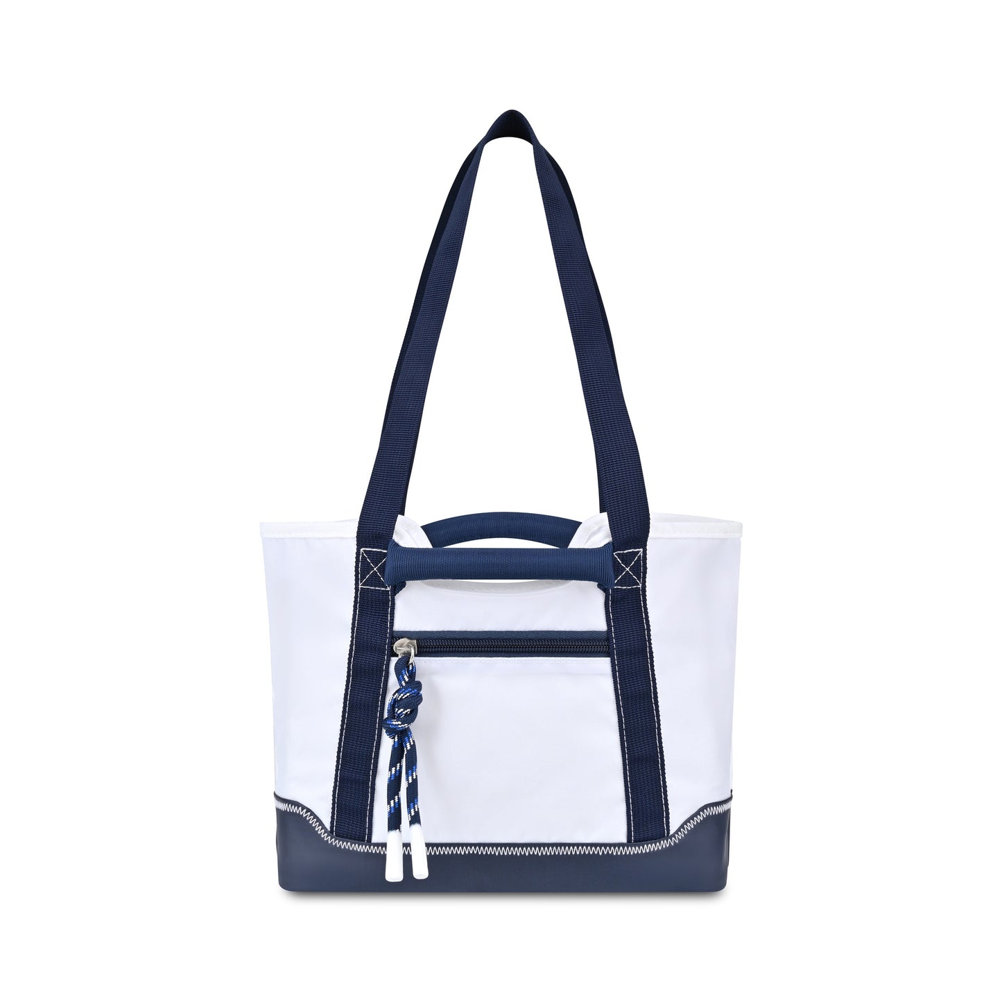 White Harborside Mini Boat Bag