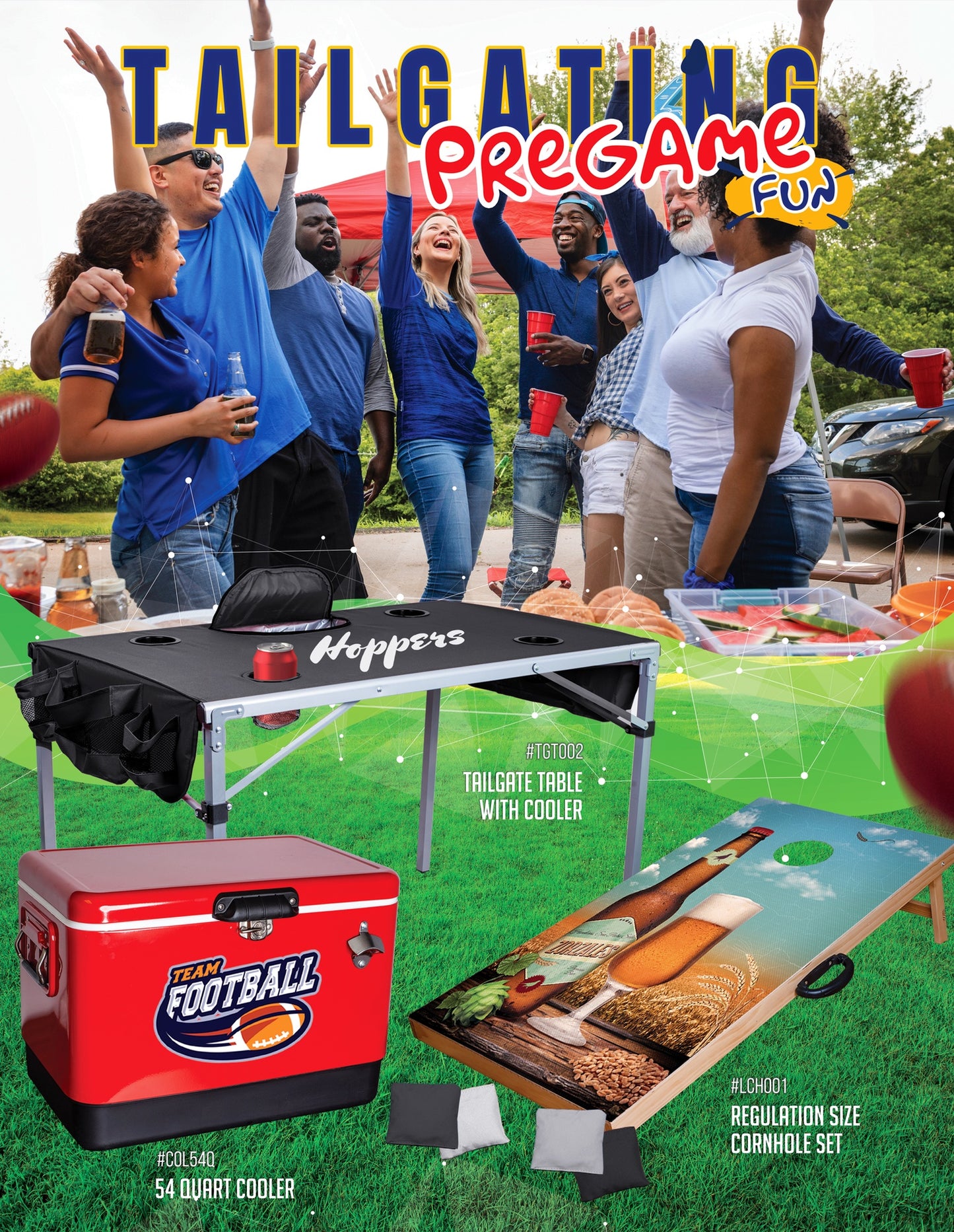 Regulation Size Cornhole Game