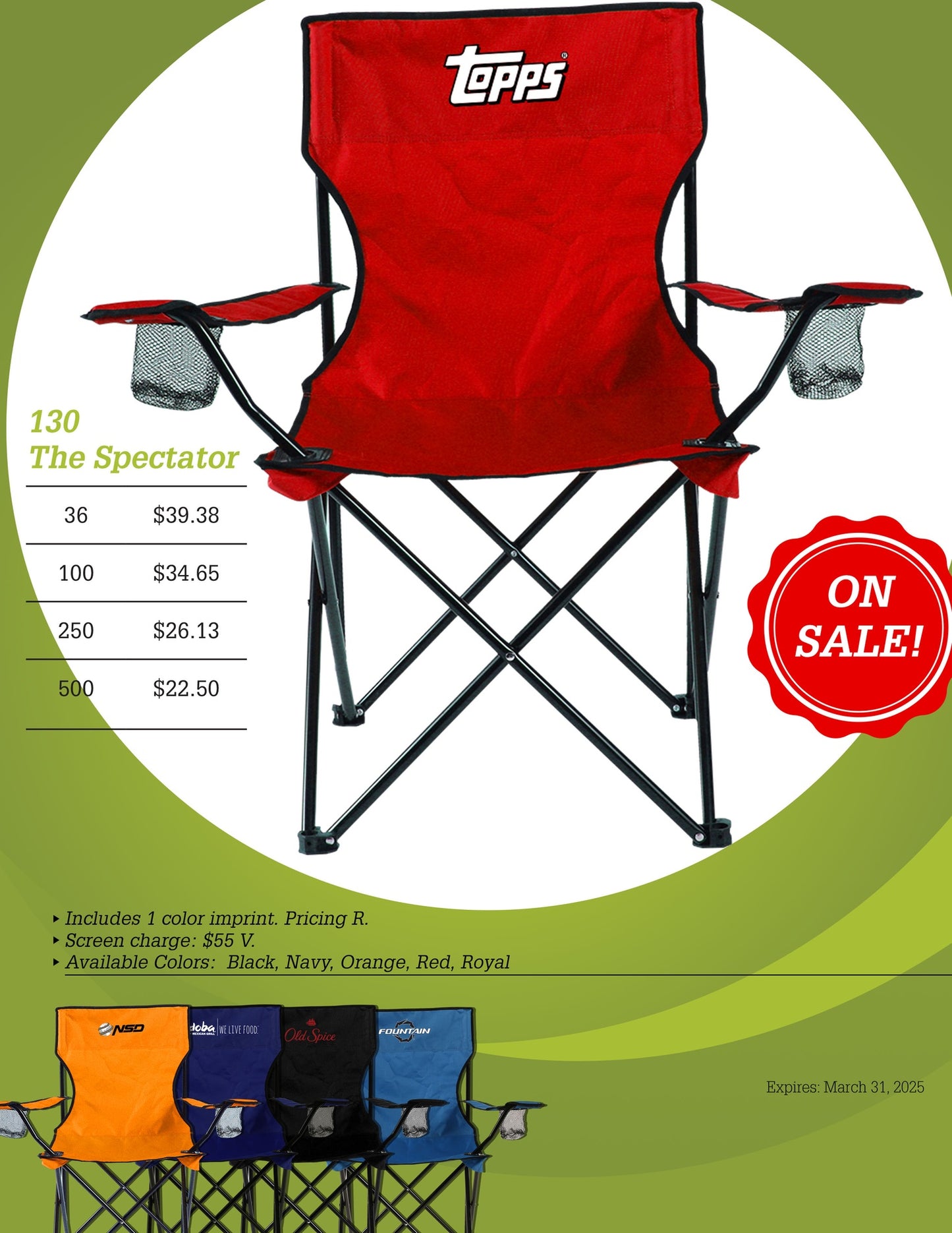 The Spectator Folding Chair