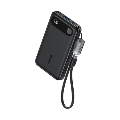 Black Anker Power Bank 10000 22.5W