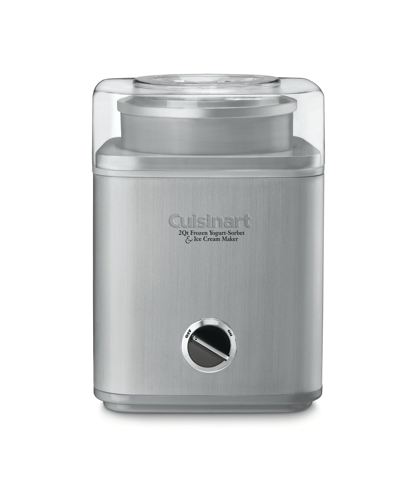 Stainless Steel Cuisinart® Pure Indulgence™ 2 Quart Frozen Yogurt Sorbet & Ice Cream Maker