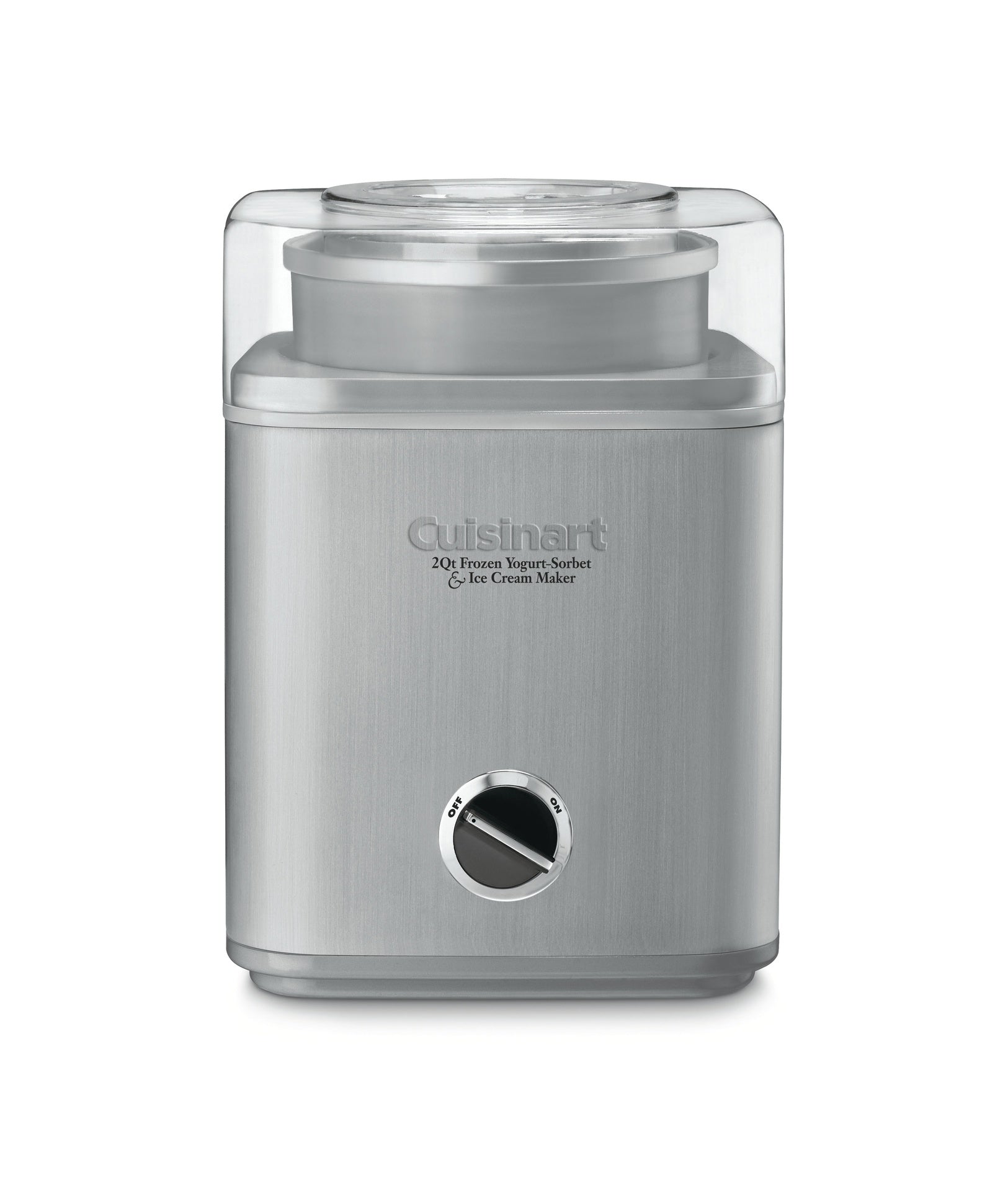 Stainless Steel Cuisinart® Pure Indulgence™ 2 Quart Frozen Yogurt Sorbet & Ice Cream Maker