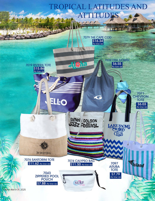 Riviera Striped Tote