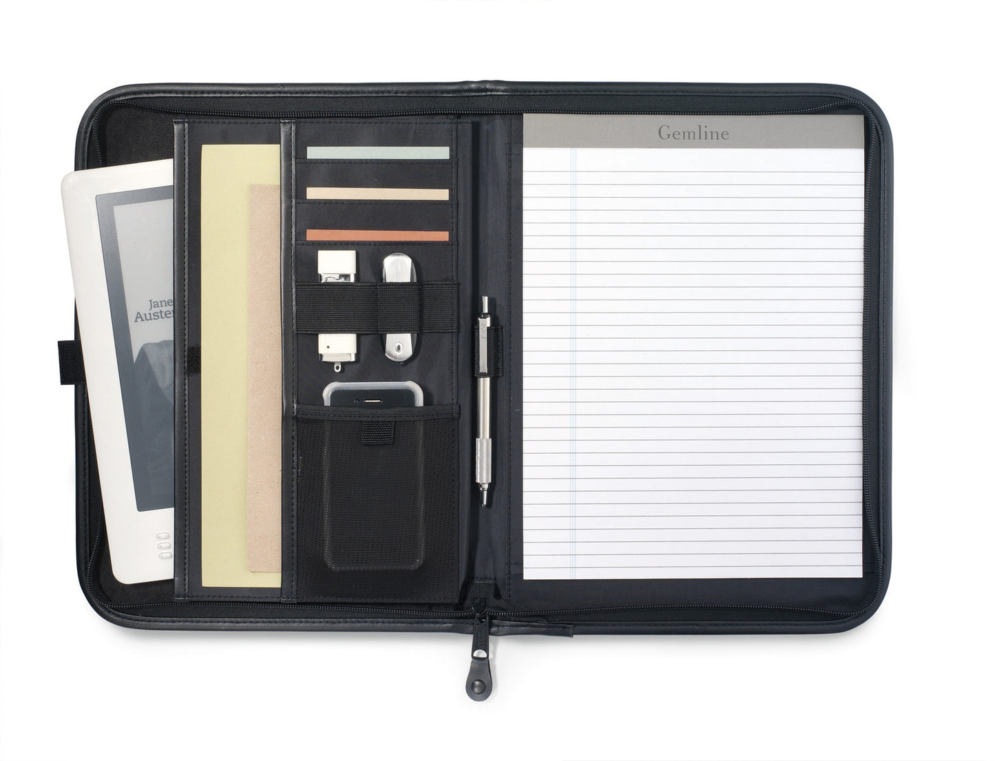 Black Delegate Padfolio
