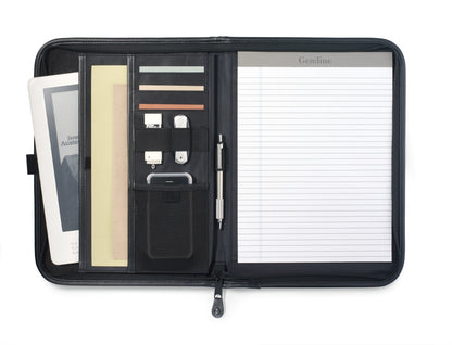 Black Delegate Padfolio