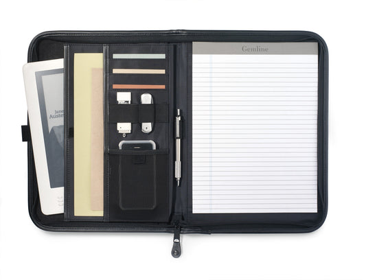 Black Delegate Padfolio
