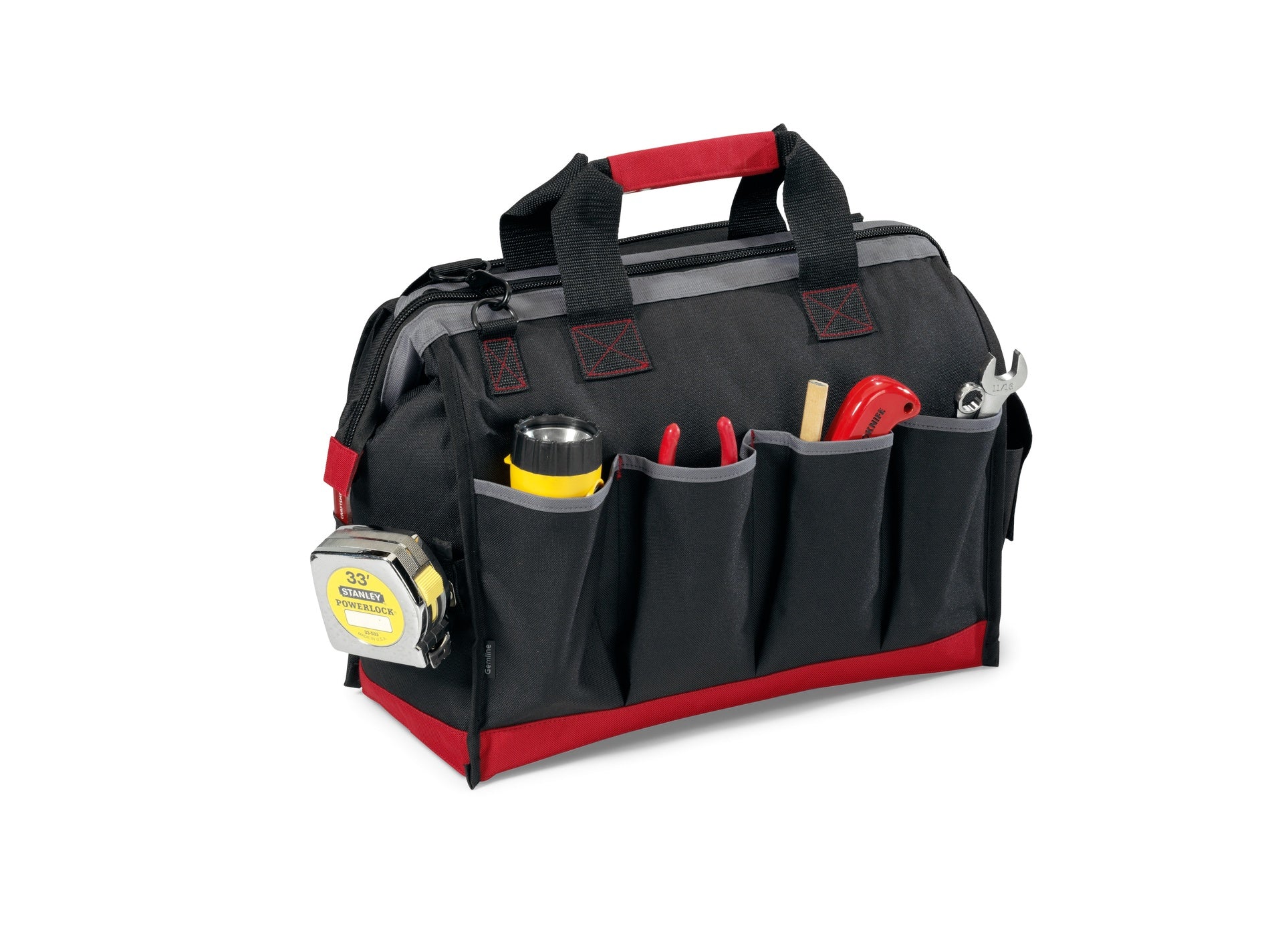 Black-Red All-Purpose Tool Bag
