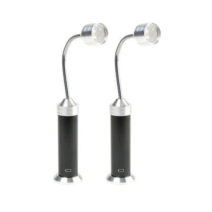 Black Cuisinart Outdoors® 2-Piece Magnetic LED Grill Lights