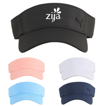 Black Puma Women's Sport Visor