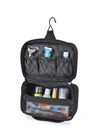 Black American Tourister® Zoom Turbo Toiletry Pouch