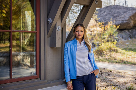 Cutter & Buck Adapt Eco Knit Heather Recycled Womens Full Zip