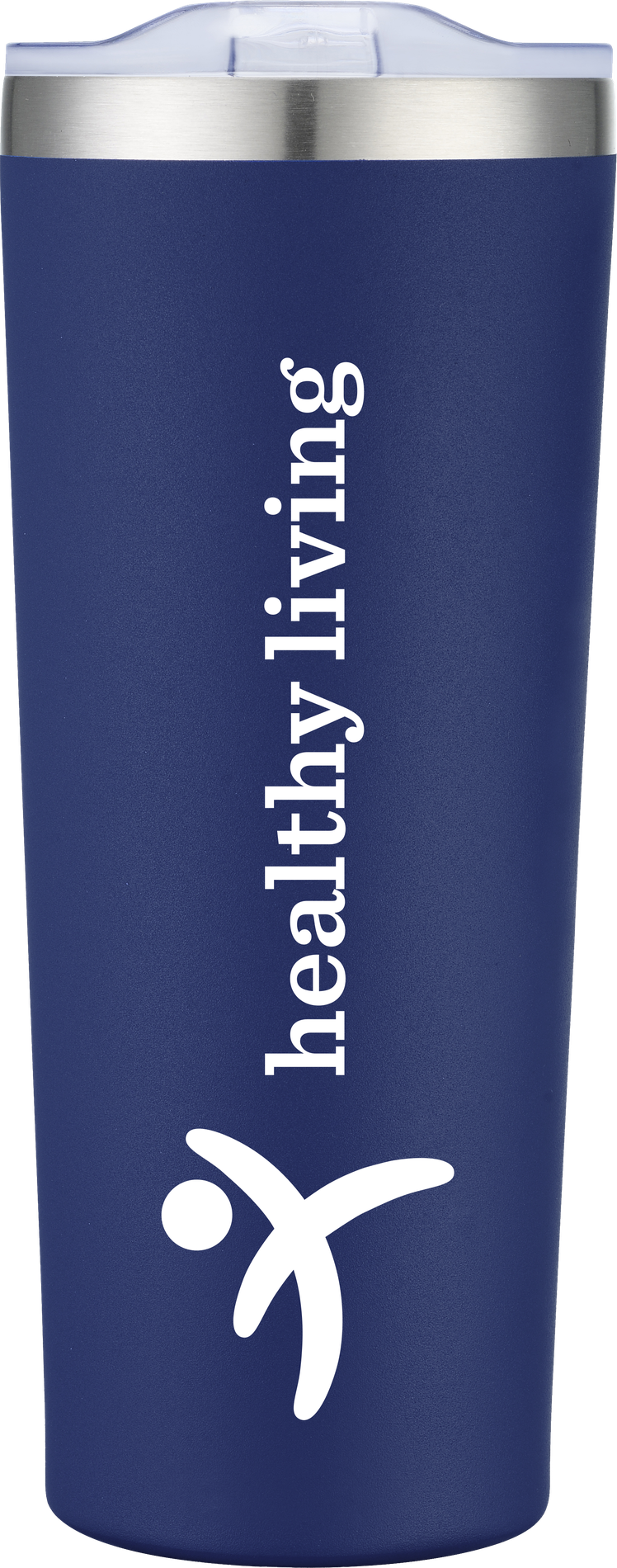 Frosted Gray Tower Tumbler