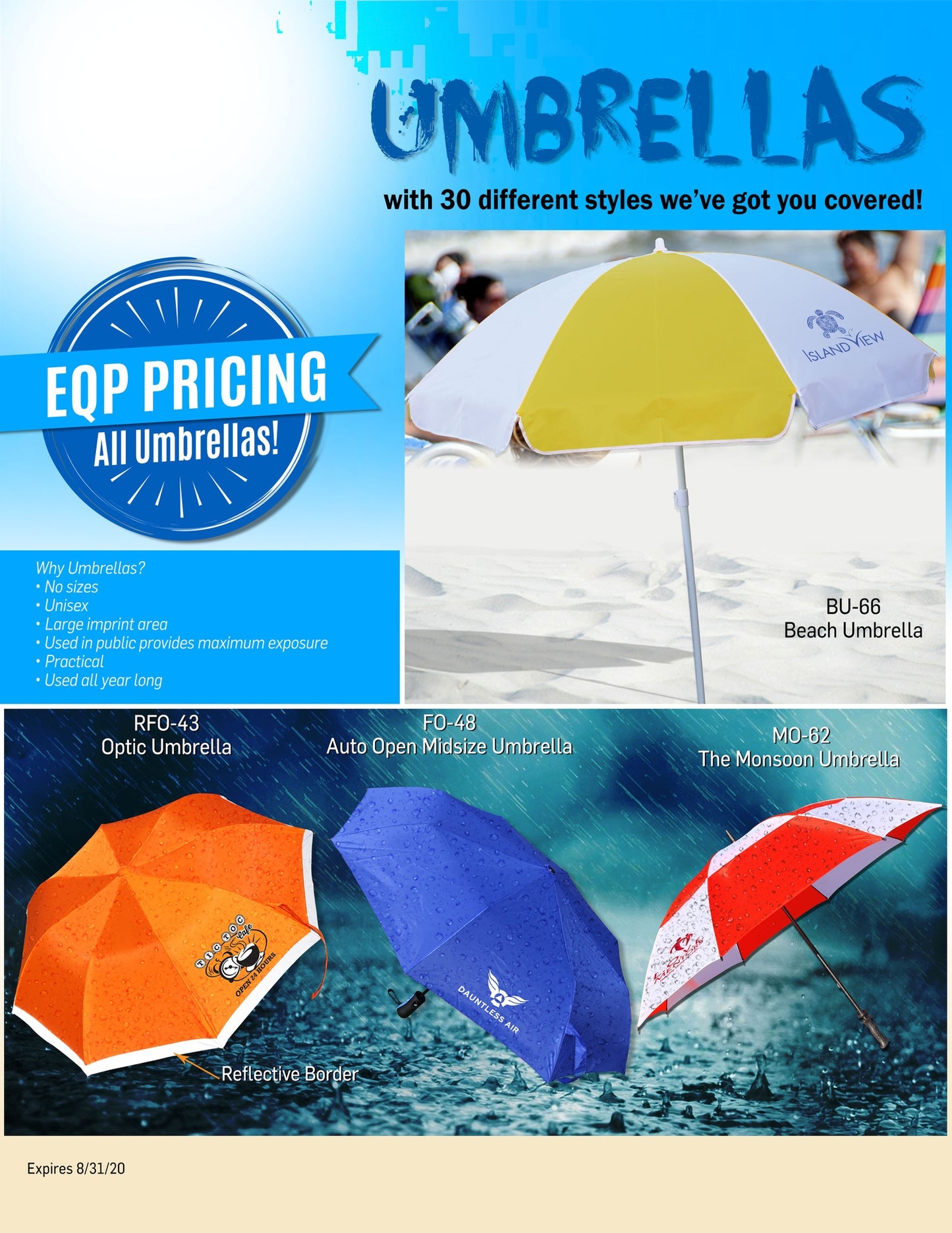 Manual Open Folding Umbrella