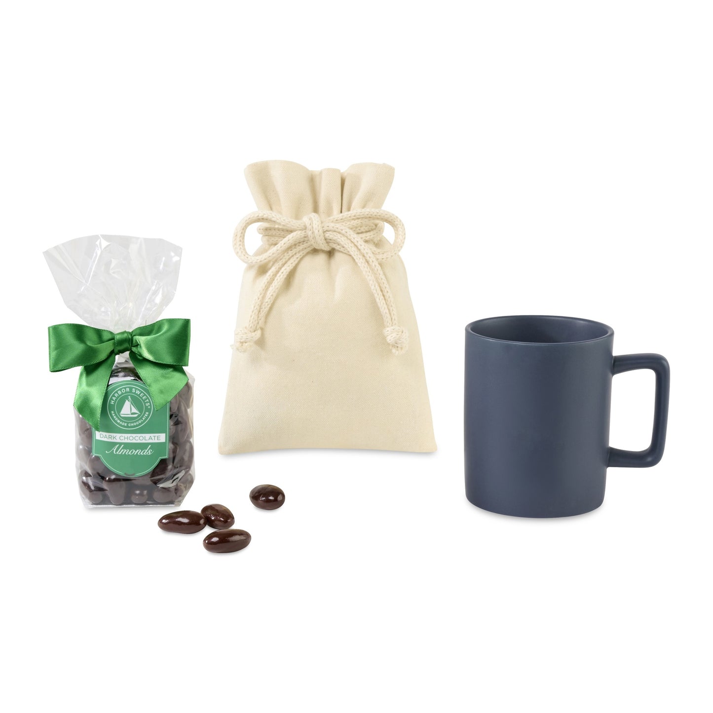 Harbor Sweets Chocolate Covered Almonds Mug Stuffer