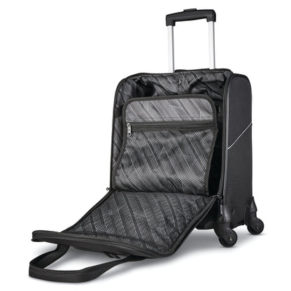 Black American Tourister® Zoom Turbo Spinner Underseat Carry-On