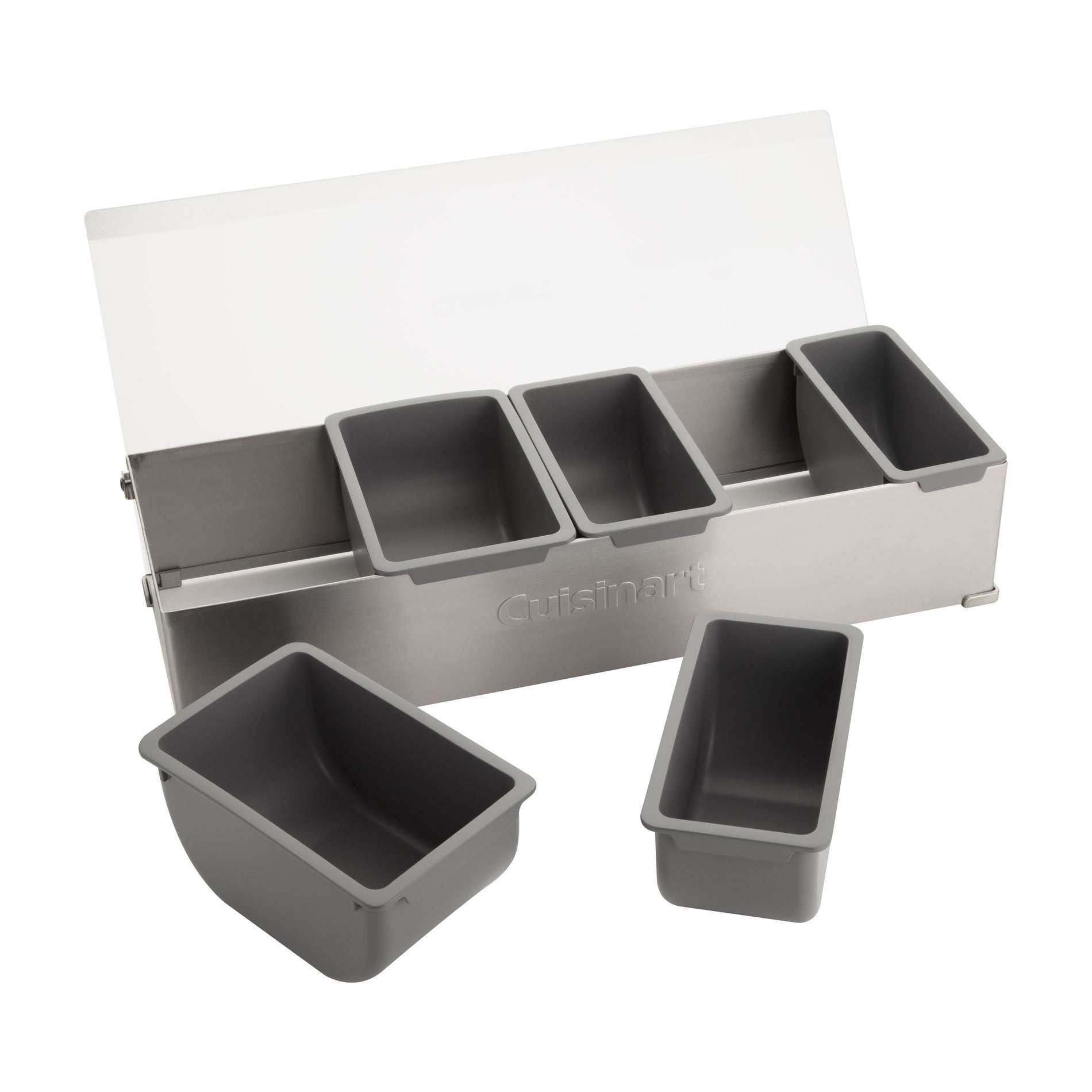 Stainless Steel Cuisinart Outdoors® Condiment and Topping Station