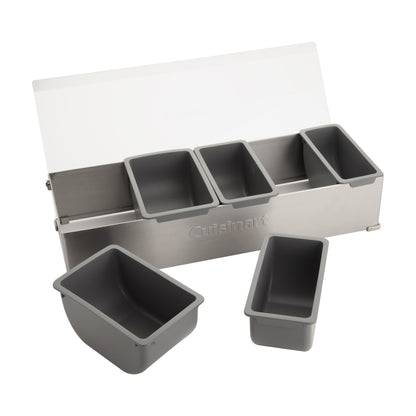 Stainless Steel Cuisinart Outdoors® Condiment and Topping Station