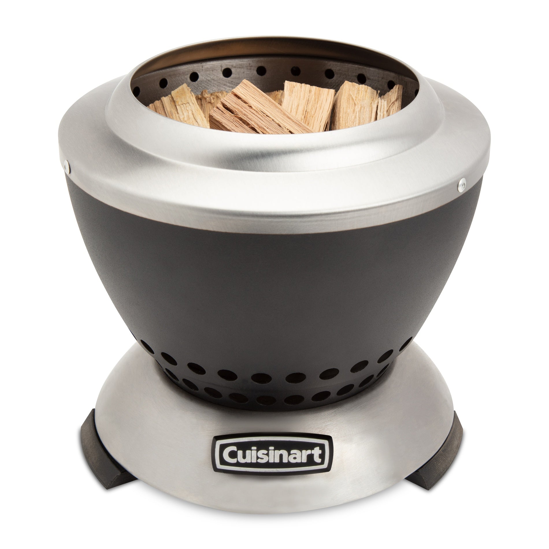Stainless Steel Cuisinart Outdoors® Cleanburn Smokeless Tabletop Fire Pit