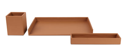 Easton 3 Piece Desktop Organizer Set