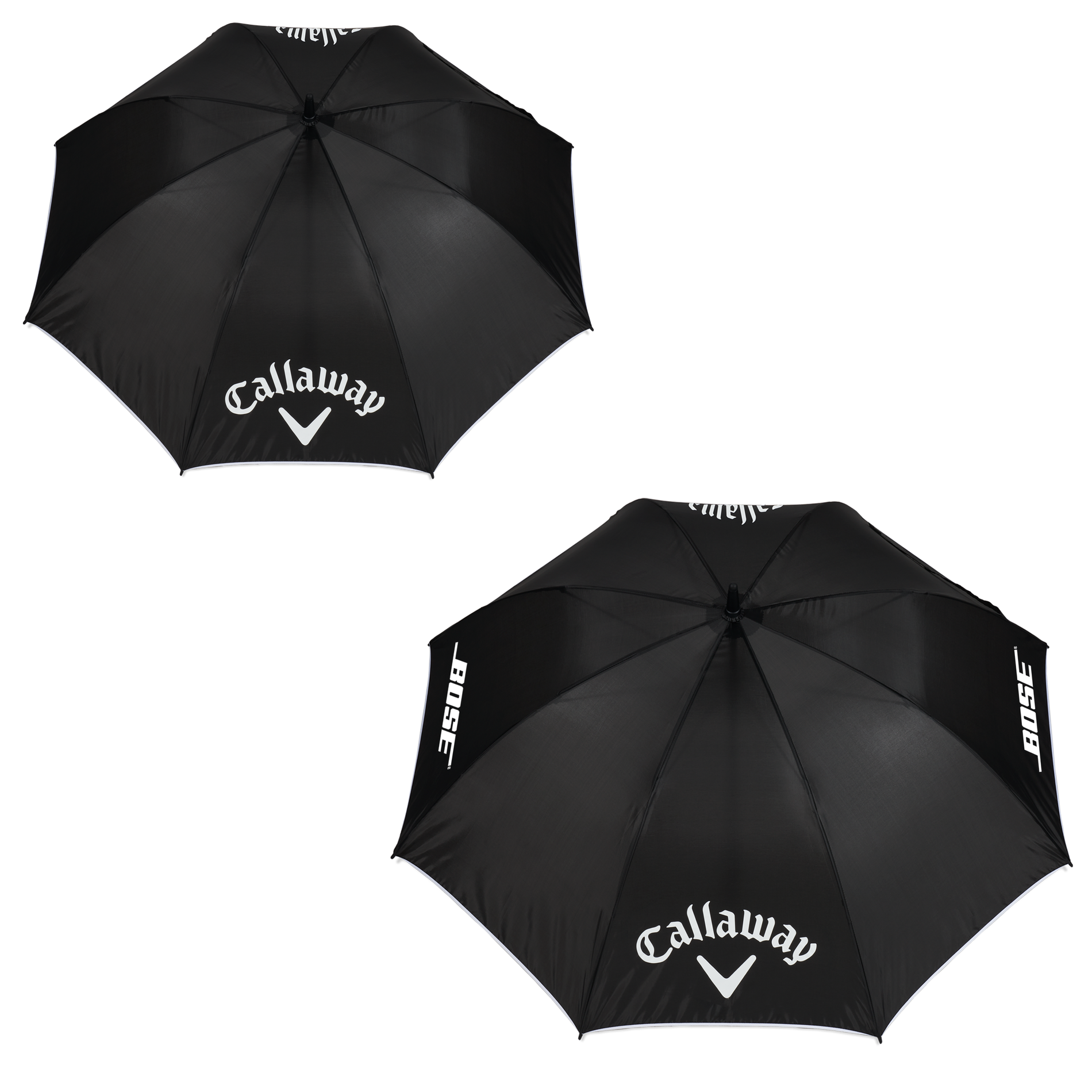 Black White Callaway 60" Single Canopy Umbrella