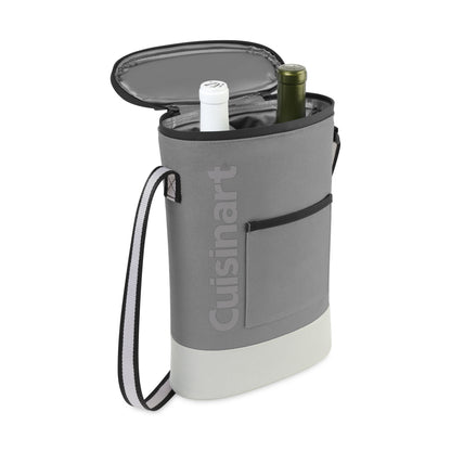 Medium Grey Cuisinart Outdoors™ Bottle Cooler Tote