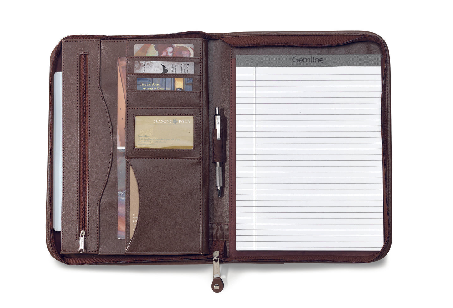 Deluxe Executive Vintage Leather Padfolio