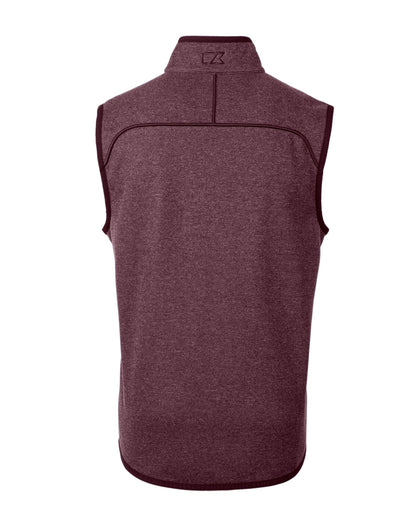 Cutter & Buck Mainsail Sweater-Knit Mens Full Zip Vest