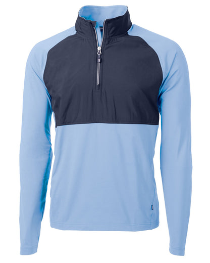 Cutter & Buck Adapt Eco Knit Hybrid Recycled Mens Quarter Zip