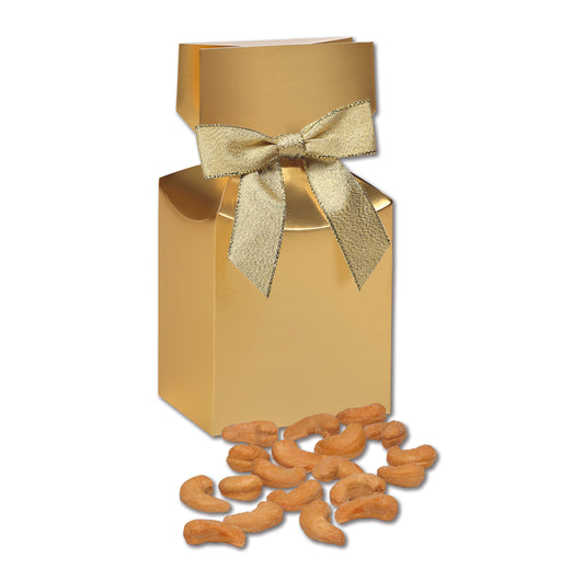Extra Fancy Cashews in Gold Premium Delights Gift Box