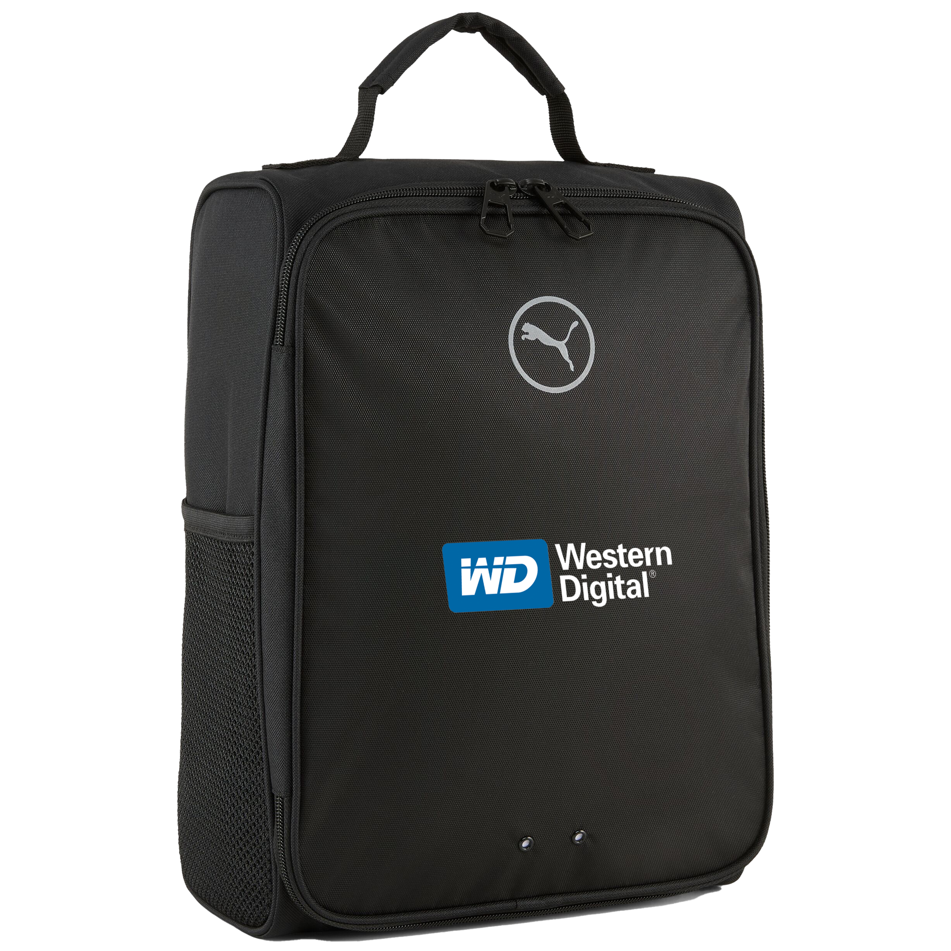 Black Puma Golf Icon Shoe Bag