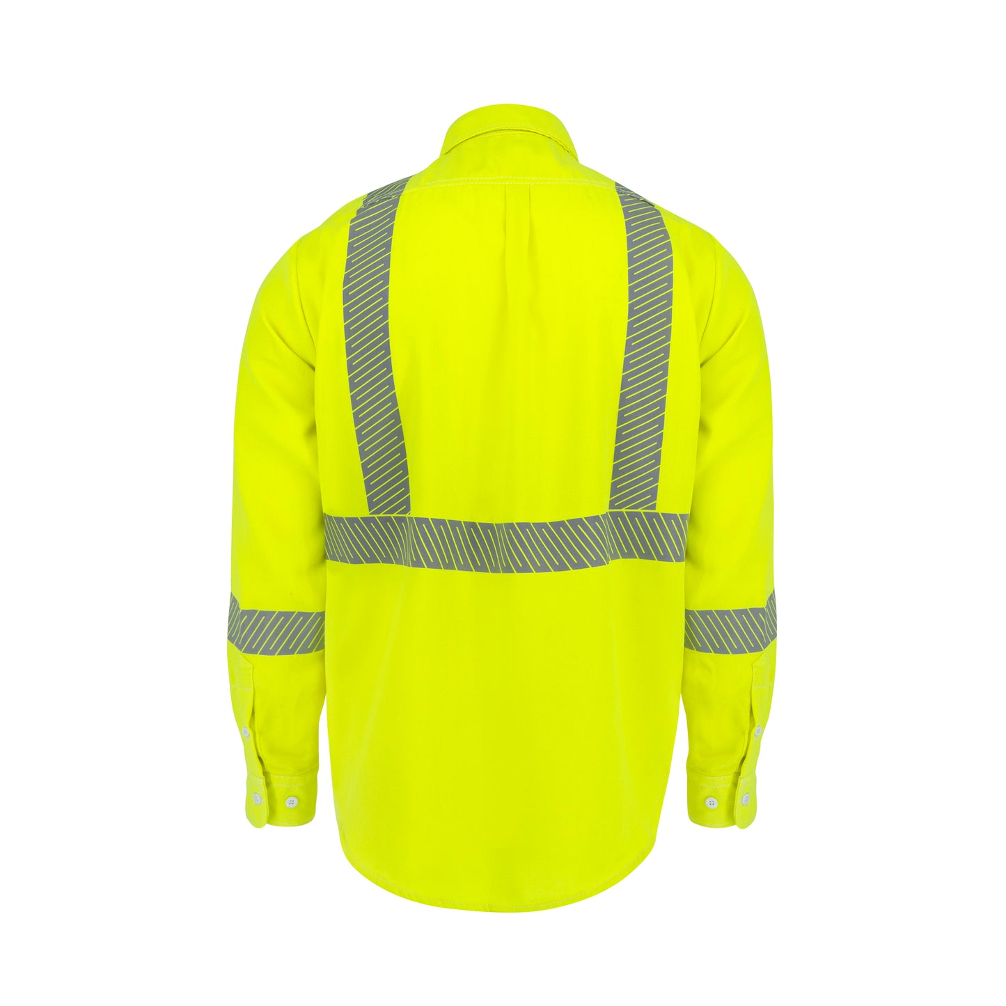 VTS5SH3 Tecasafe® One 5.7 oz Class 3 FR Shirt - Fluorescent Yellow - Size 2X