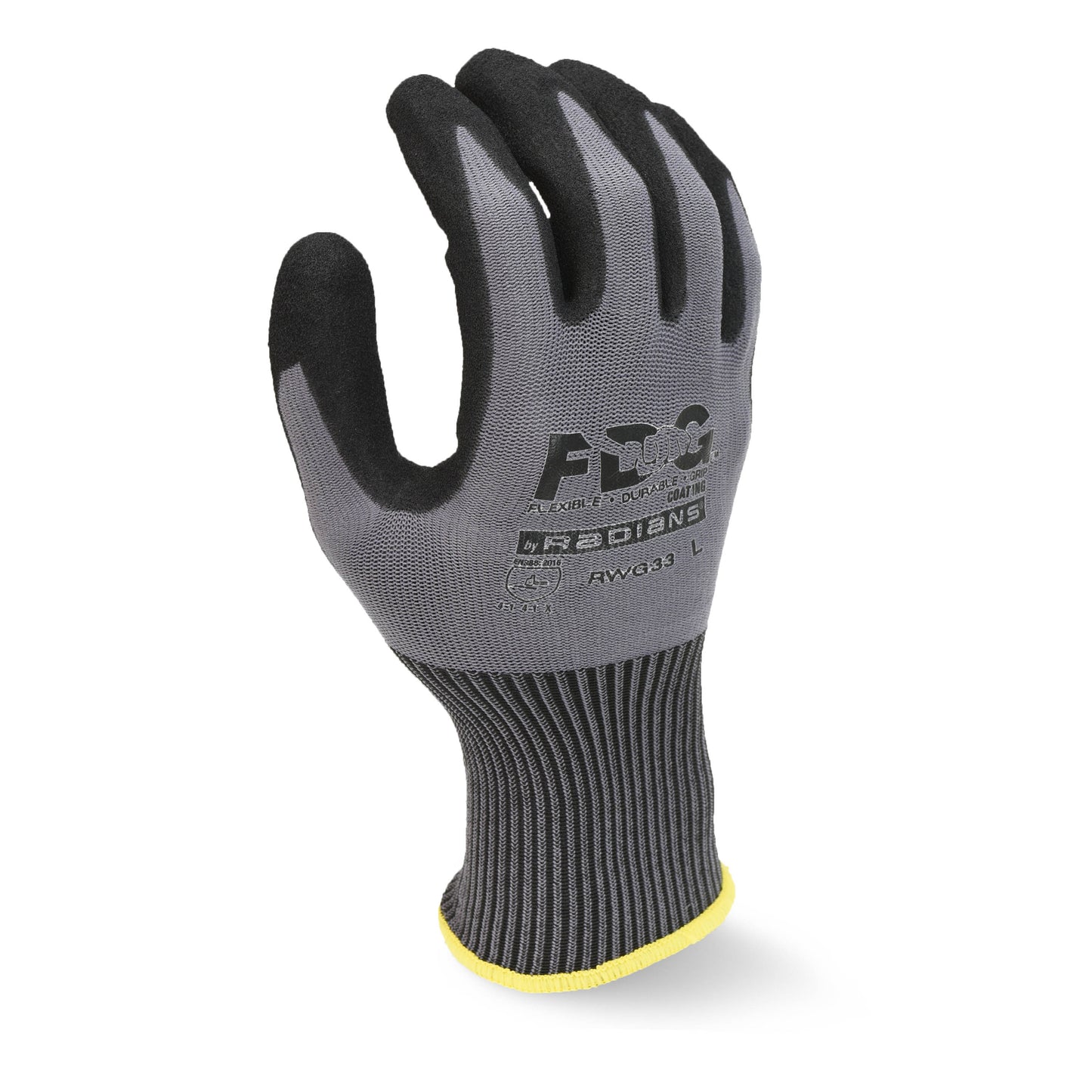RWG33 FDG Palm Coating with Nitrile Dots Work Glove - Size L