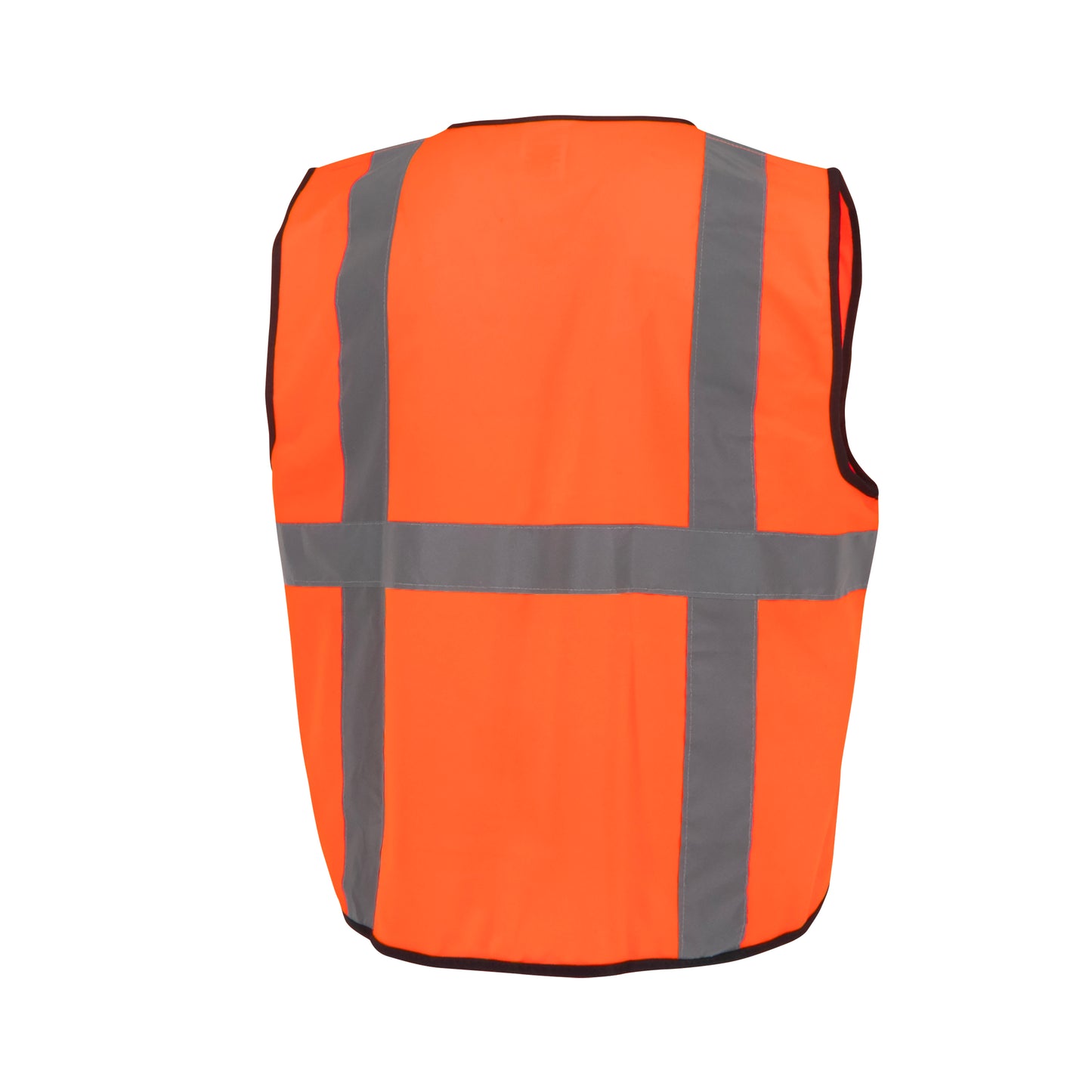SV7E Economy Type R Class 2 Solid Surveyor Safety Vest - Green - Size 2X-3X