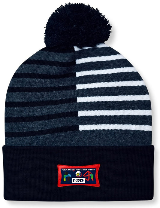 USA-Made Half Color Beanie - RKH12