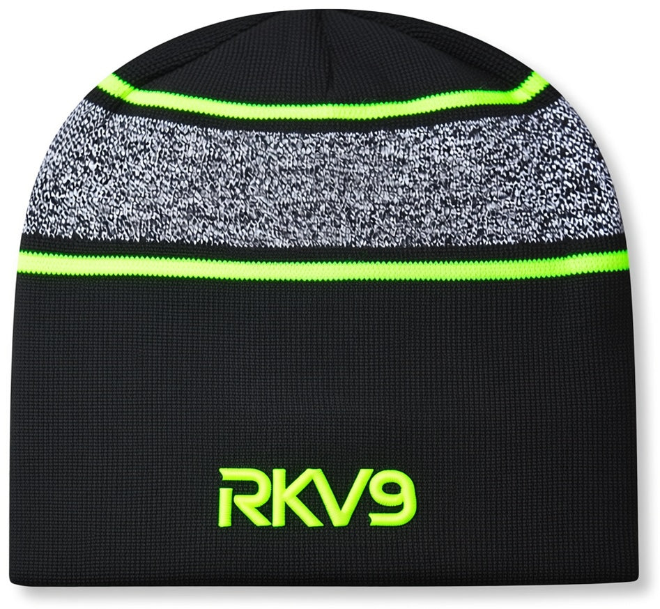 USA-Made Variegated Striped Beanie - RKV9