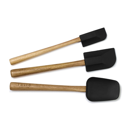Black La Cuisine Silicone Baking Utensils