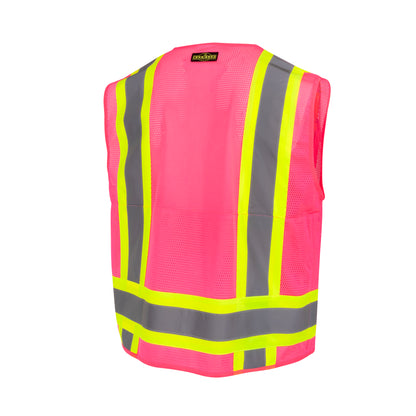 SV6P-1 Type O Class 1 Mesh Surveyor Vest - Blue - Size 2X