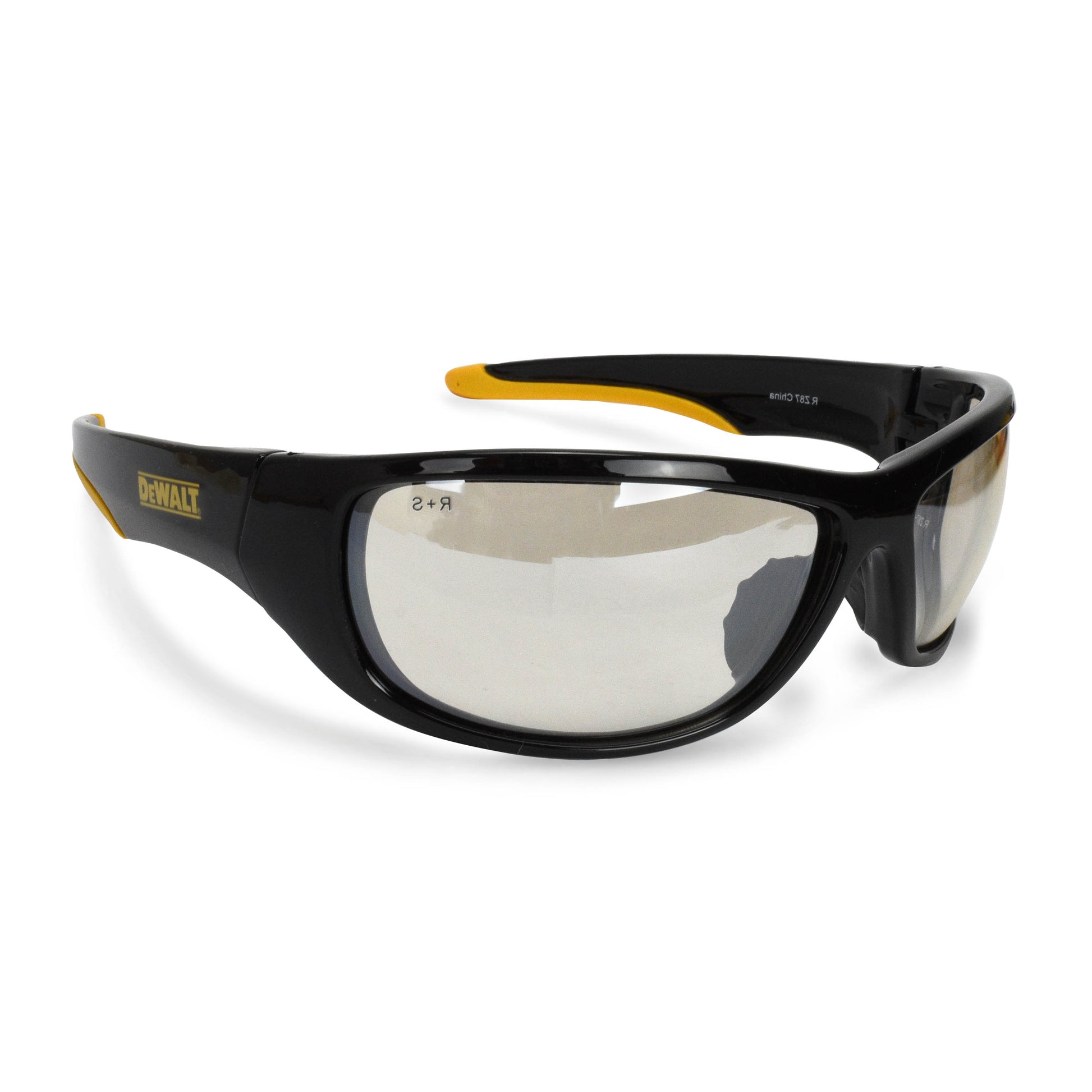 DPG94 Dominator™ Protective Eyewear - Black/Yellow Frame - Indoor/Outdoor Lens