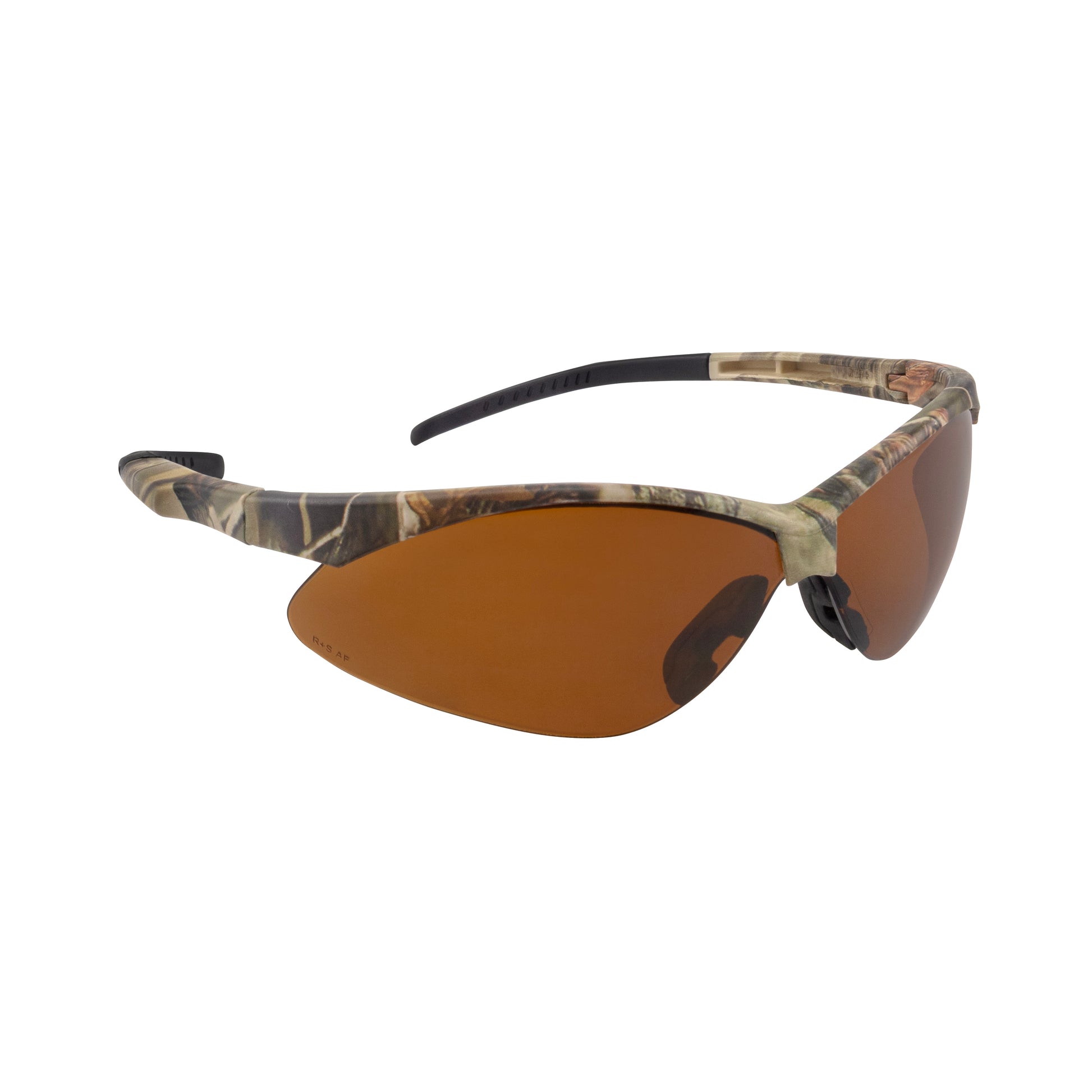 Rad-Apocalypse™ Camo Safety Eyewear - Camo Frame - Bronze Anti-Fog Lens