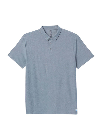 Vuori Men's Strato Tech Polo - Charcoal Heather - 3XL