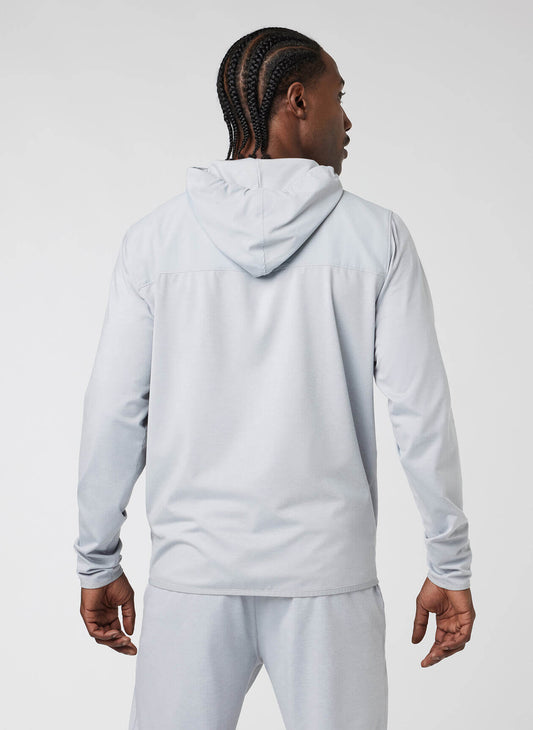 Vuori Men's Sunday Element Jacket - Platinum Heather - LG