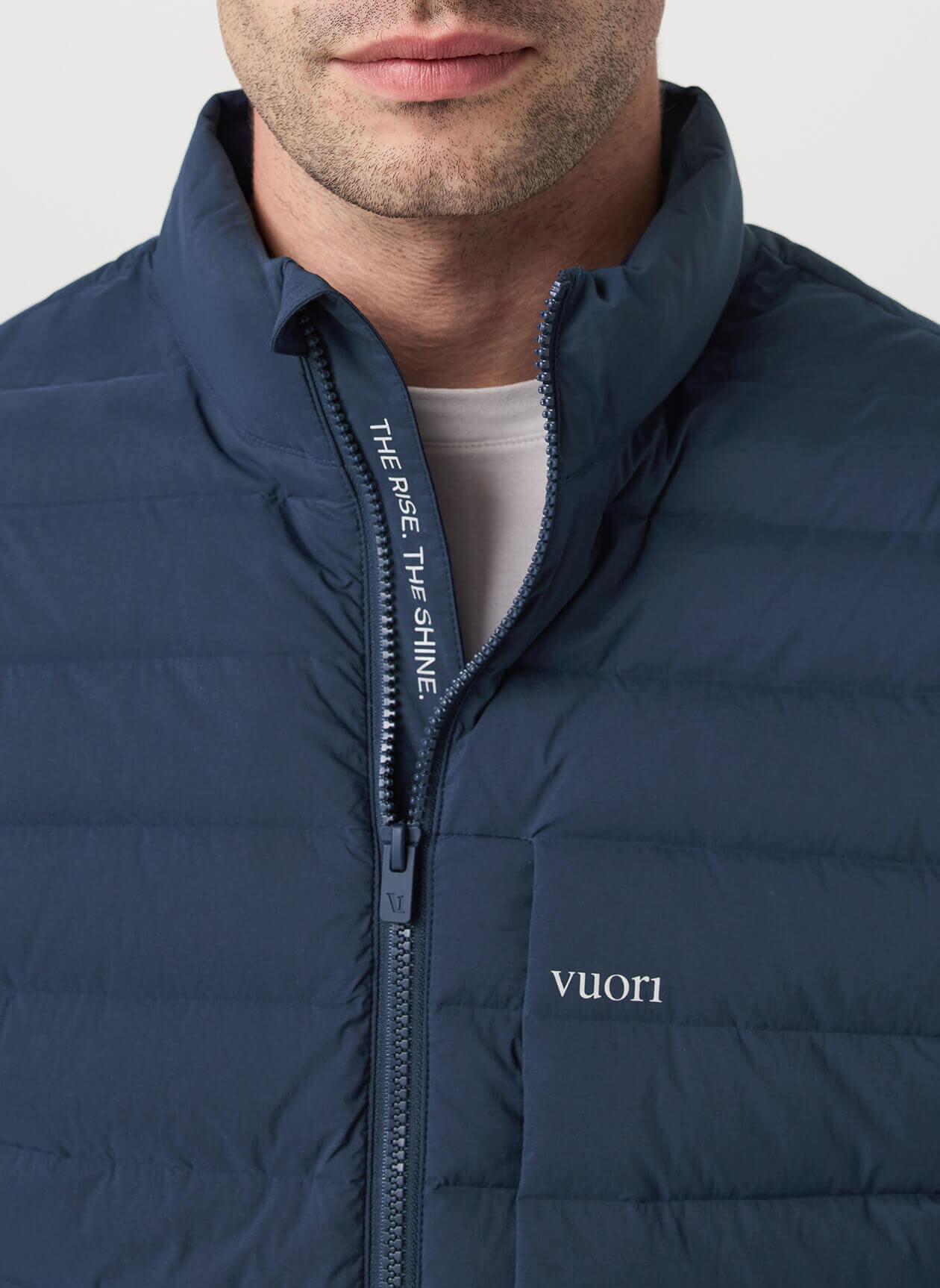 Vuori Men's Steadfast Insulated Jacket - Blue Coast - XL