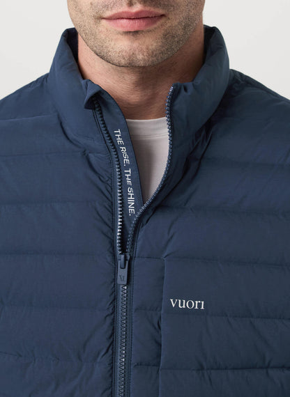 Vuori Men's Steadfast Insulated Jacket - Blue Coast - XL