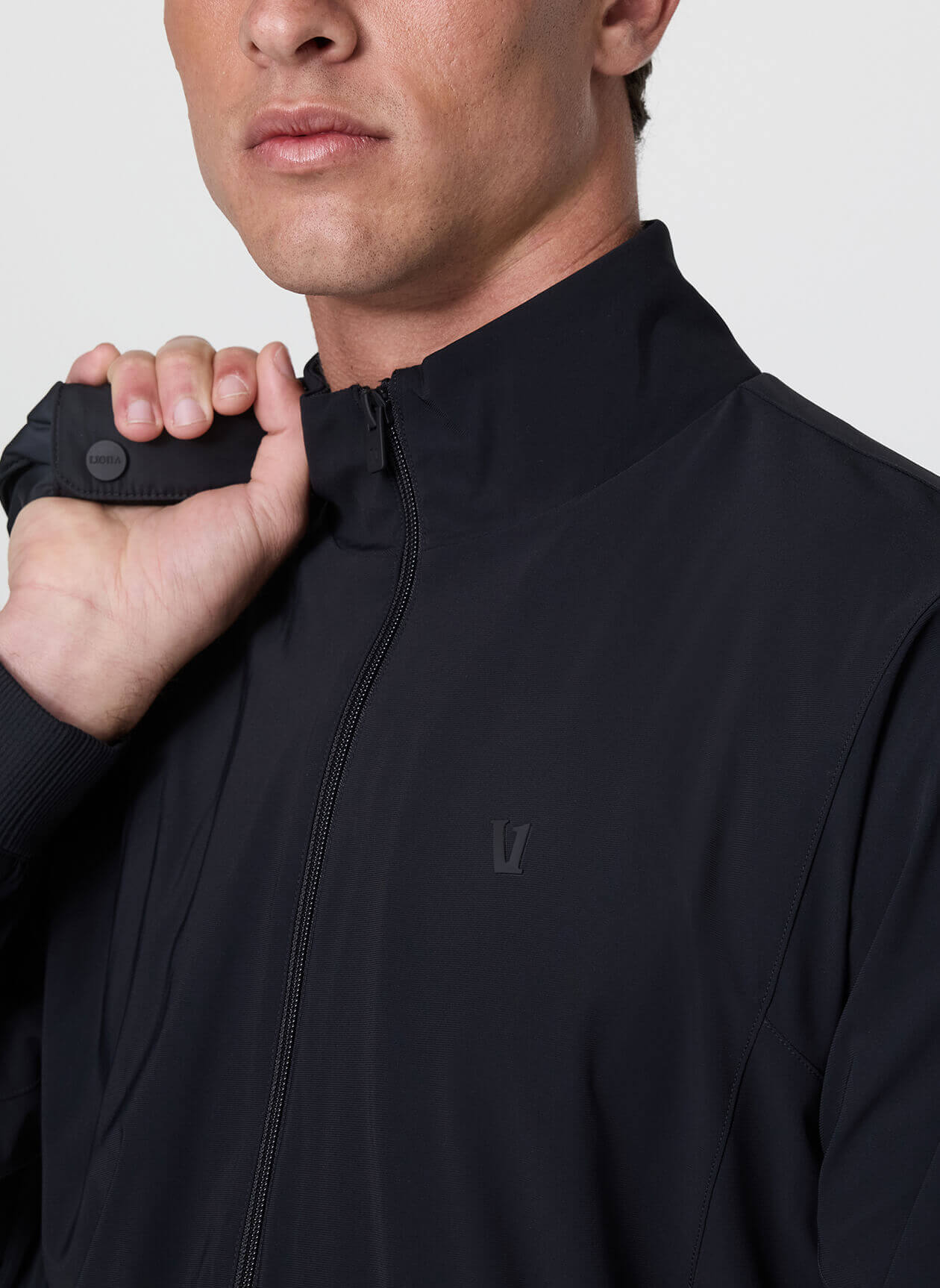 Vuori Men's Fleet Jacket - Black - XL